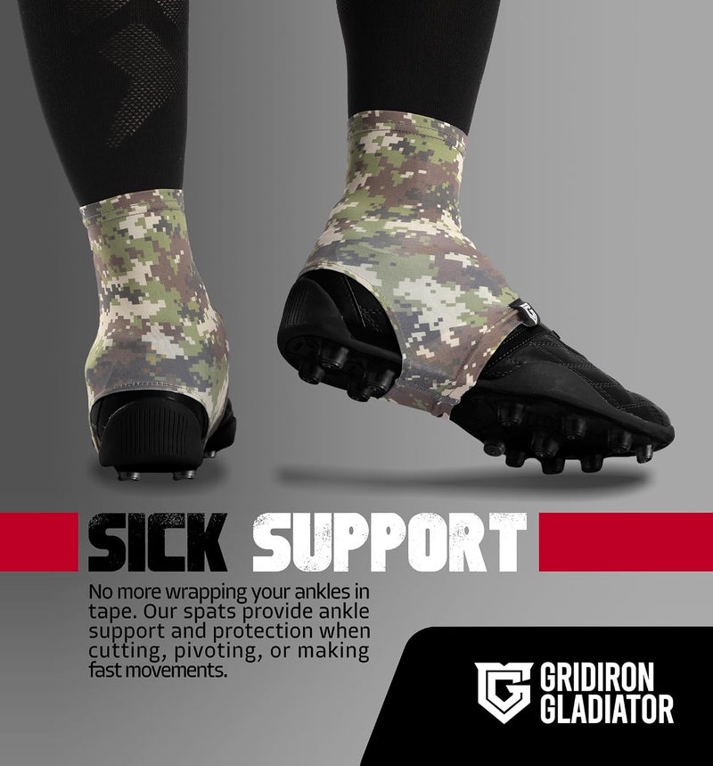 Gridiron Gladiator Cleat Covers - Football Spats - Football Cleat Cover - Cleat Spats for Soccer, Baseball & Softball - Image 5