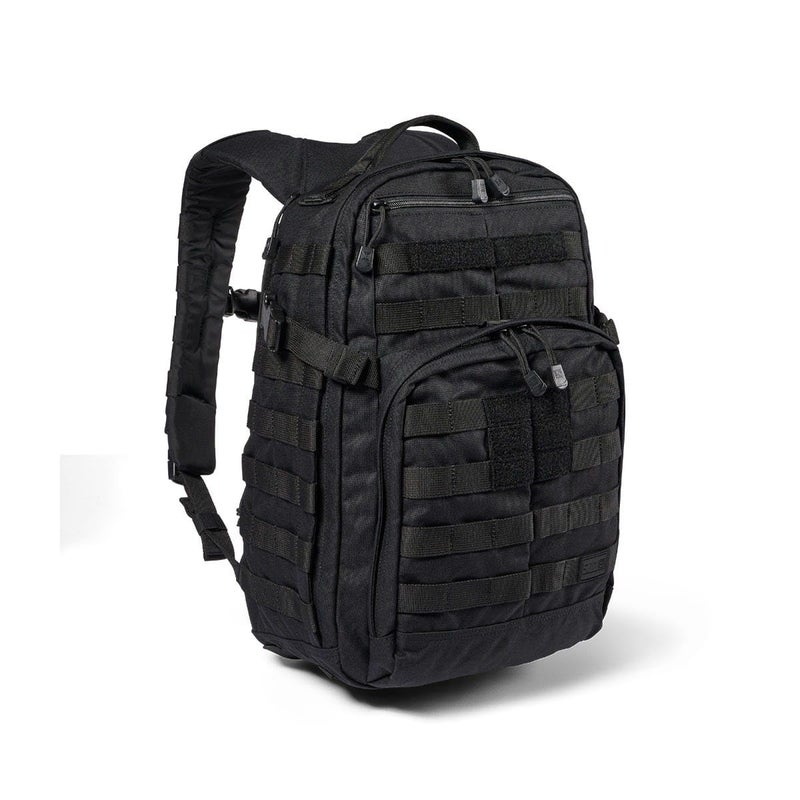 5.11 Tactical Backpack, RUSH 12 2.0 Military Survival Molle Back Pack with Laptop Compartment, Small, 24L, Black, Style 56561ABR - Image 2