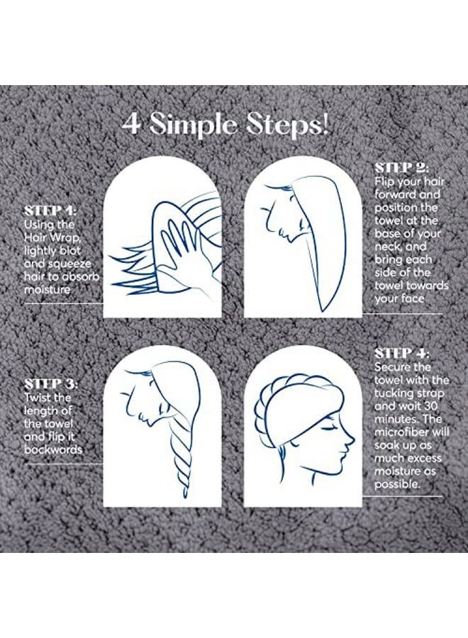 SUTERA Silverthread Hair Wrap | 1 pack - Image 4