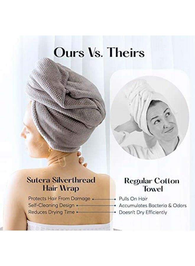 SUTERA Silverthread Hair Wrap | 1 pack - Image 2