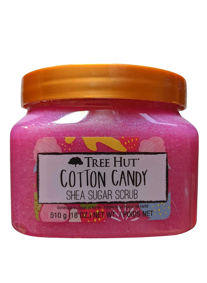 Tree Hut Cotton Candy Shea Sugar Body Scrub 510gram