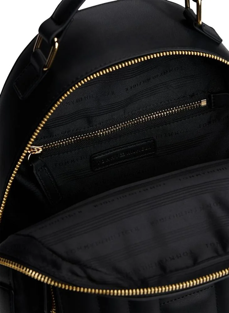 TOMMY HILFIGER Logo Detail Zip Through Backpack