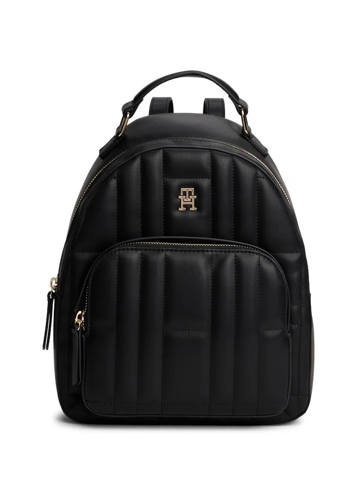 TOMMY HILFIGER Logo Detail Zip Through Backpack