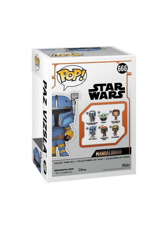 Funko فانكو بوب! فينيل: ستار وورز: الماندالوريان S9 - باز فيزلا - تمثال فينيل قابل للجمع - فكرة هدية - منتجات رسمية - للأطفال والبالغين - لمحبي التلفاز - نموذج لجمع المعجبين والعرض - Image 3