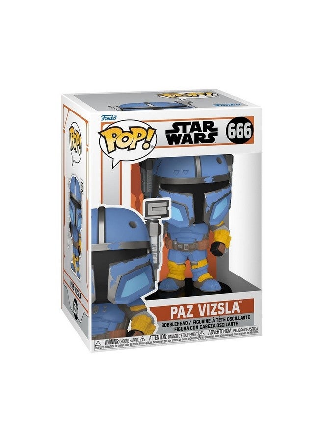 Funko فانكو بوب! فينيل: ستار وورز: الماندالوريان S9 - باز فيزلا - تمثال فينيل قابل للجمع - فكرة هدية - منتجات رسمية - للأطفال والبالغين - لمحبي التلفاز - نموذج لجمع المعجبين والعرض - Image 1