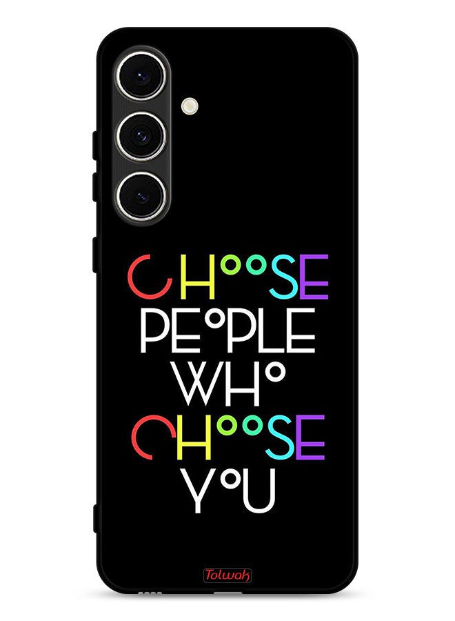 Tolwak Samsung Galaxy A36 5G Protective Case Cover Choose People Who Choose You - Image 1