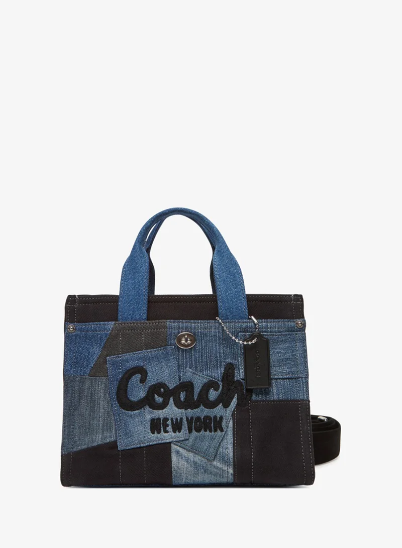 COACH Logo Denim Tote Bag
