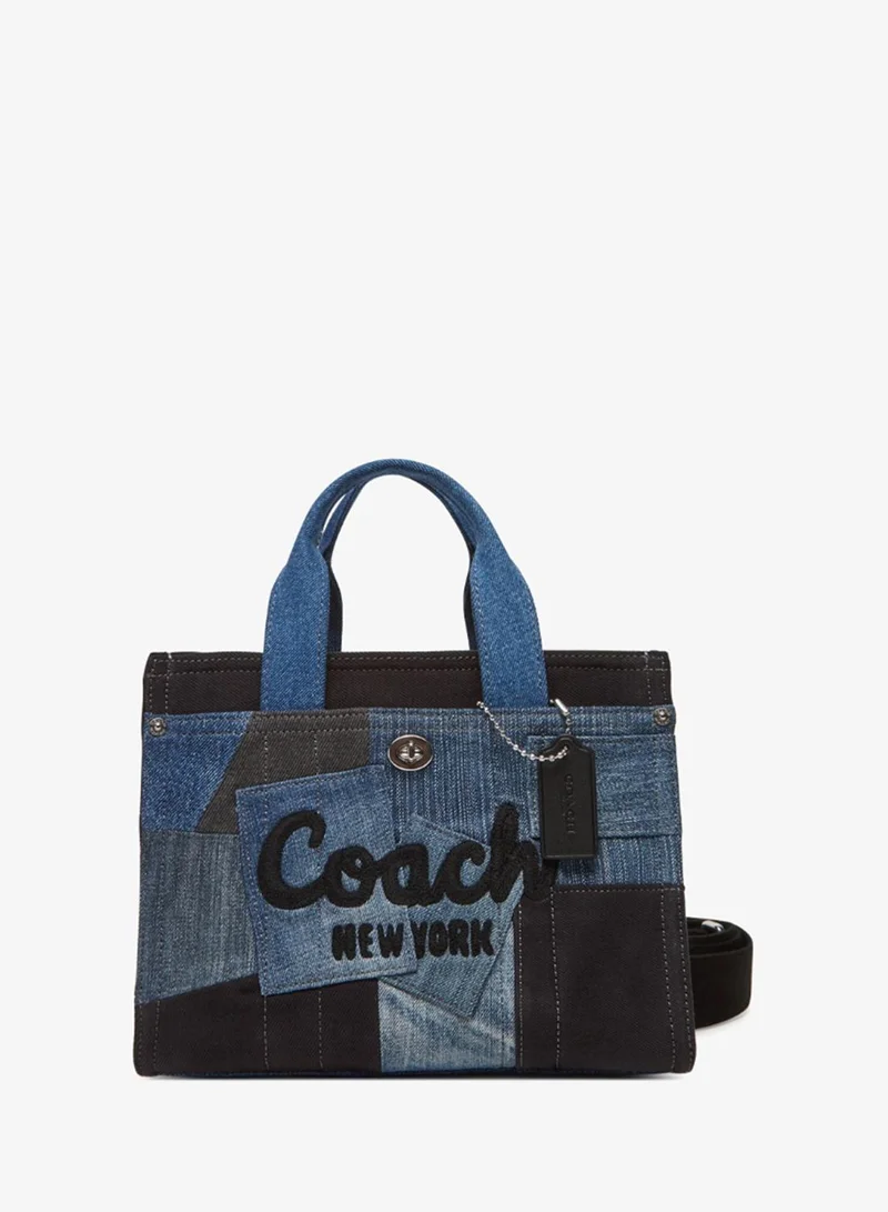 COACH Cargo Tote Bag 26 in Denim