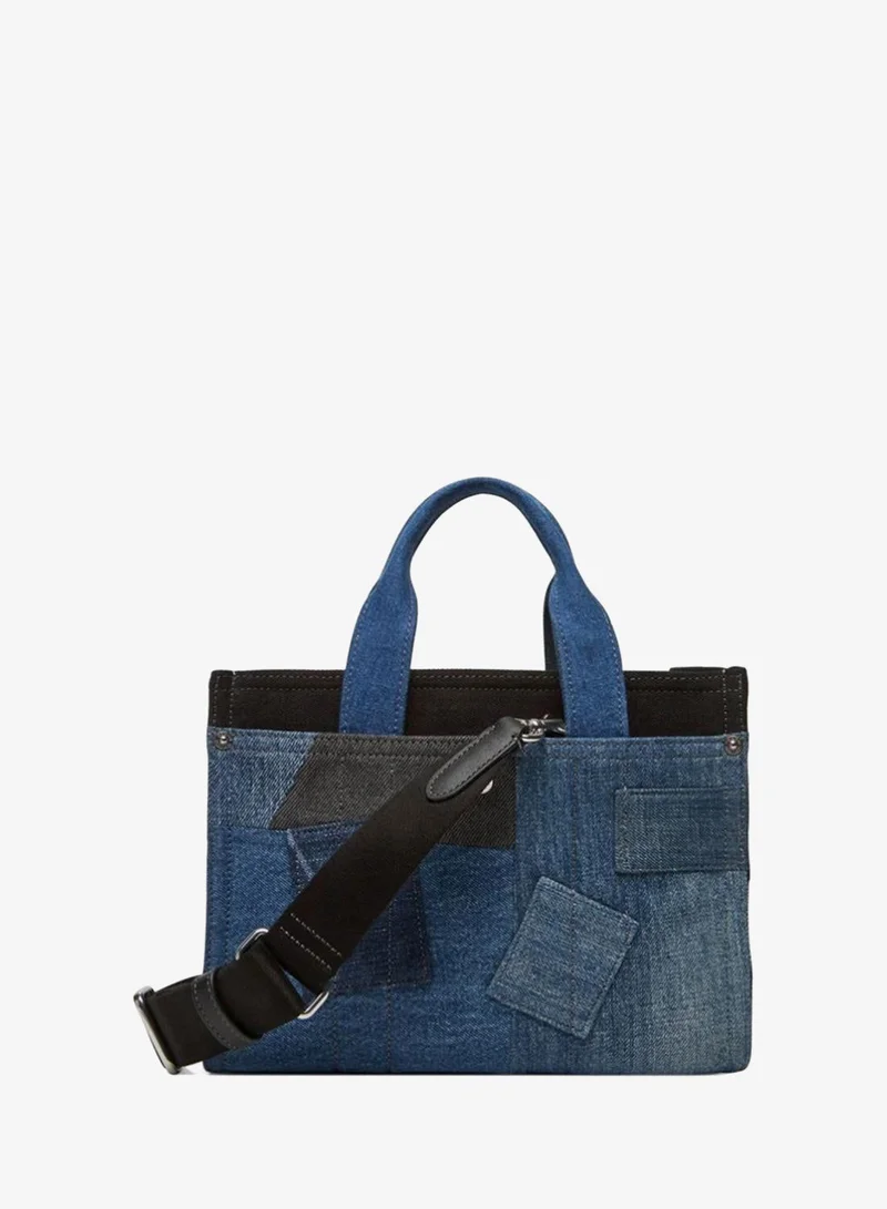 COACH Cargo Tote Bag 26 in Denim