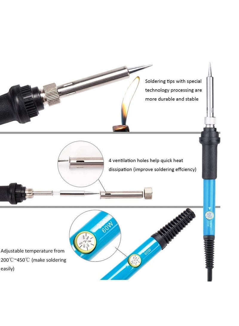 ABBASALI 40W Soldering Iron Solder Gun with Solder - Image 4