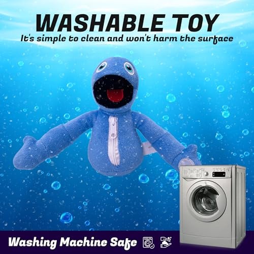 Adenzai Yeeps Plush 94 Plush Toys Stuffed Animals Dolls in Purple Beige and Blue Perfect for Kids and Adults Ideal for Birthdays ChristmasCute Halloween Plush Toy Style 1 - Image 5