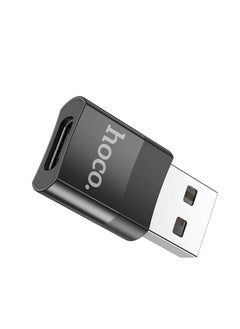 Hoco UA17 USB Male to Type-C Female USB 2.0 OTG Adapter – Data Transfer, Charging Support, and Universal Fast Charging Compatibility - pzsku/Z458451FE9592B00827C1Z/45/_/1732438555/ef982edc-77a2-4c0e-bfc7-cf75f1857a95