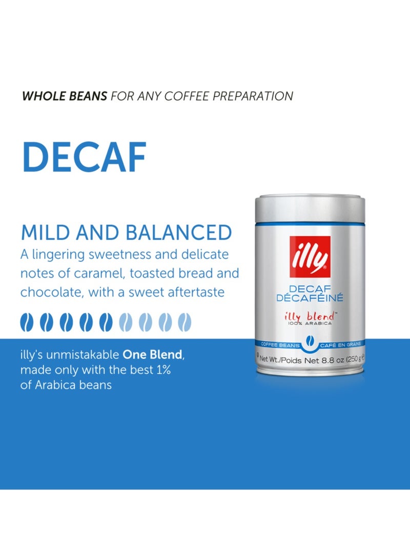 Illy Whole Bean Decaffeinated Coffee 250g - Image 4