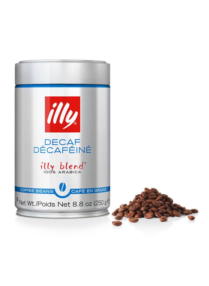 Illy Whole Bean Decaffeinated Coffee 250g - Image 1
