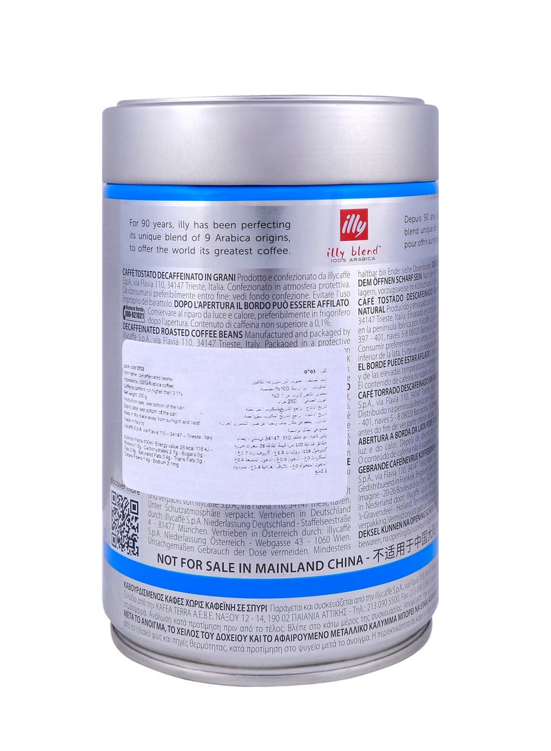 Illy Whole Bean Decaffeinated Coffee 250g - Image 3