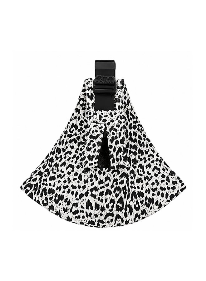 Sybil's Baby Carrier, Baby Sling Carrier, Toddler Carrier, Baby Wrap Carrier with Adjustable Shoulder Straps, Child Sling Baby Side with Shoulder Strap - Black and Off White - Image 1