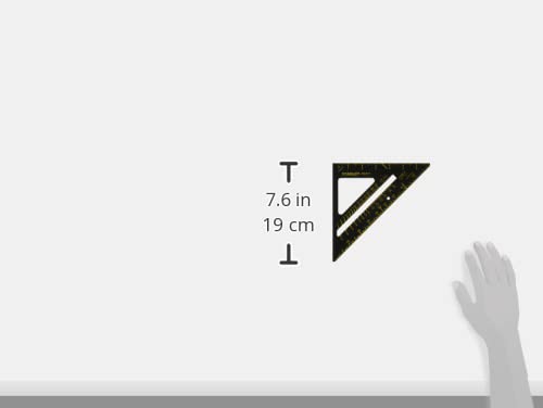 STANLEY Carpenter Square, Premium Quick Square Layout Tool, 7-Inch (46-071) - Image 3