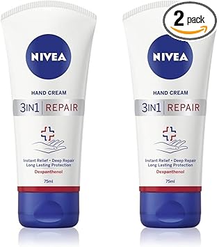 Nivea Hand Repair Care Hand Creme 2er Pack 2 x 75 ml - Image 1