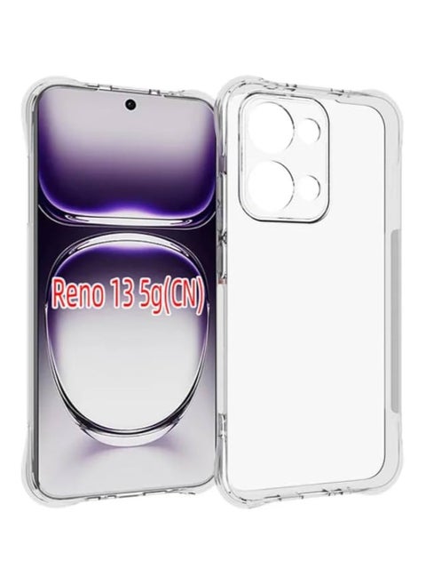 Shockproof Clear Case Compatible with Oppo Reno 13 Pro 5G