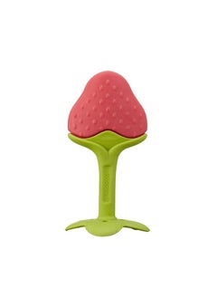 Original Teethin Smart Ez Grip Fruit Teether And Sensory Toy For Babies And Toddlers In Berry. Bpa Free Teether
