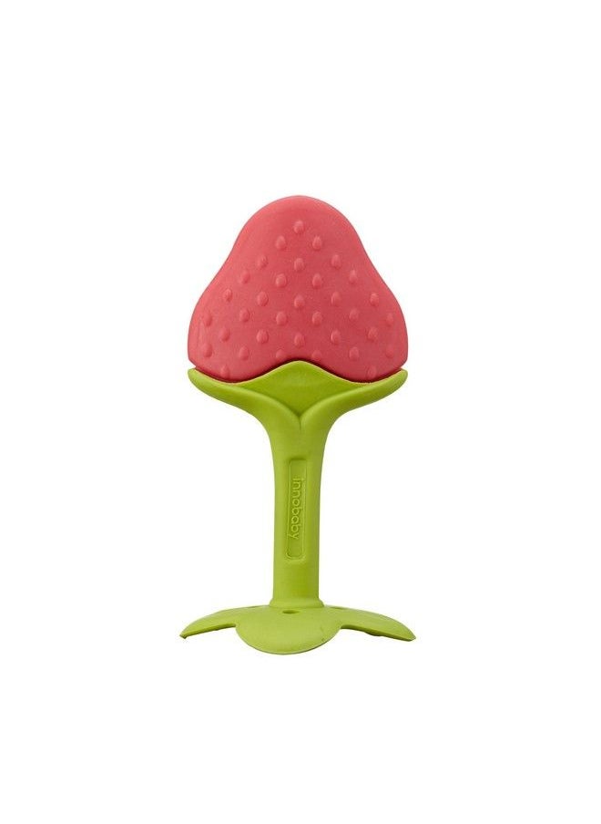 Innobaby Original Teethin Smart Ez Grip Fruit Teether And Sensory Toy For Babies And Toddlers In Berry. Bpa Free Teether  - Image 1