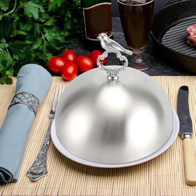 KASTWAVE Burger Basting  Cheese Melting Dome MultiFunctional Heat Retention Melting Cheese Food Plate Lid For Bbq Teppanyaki Griddle Kitchen Grill Accessory - Image 4