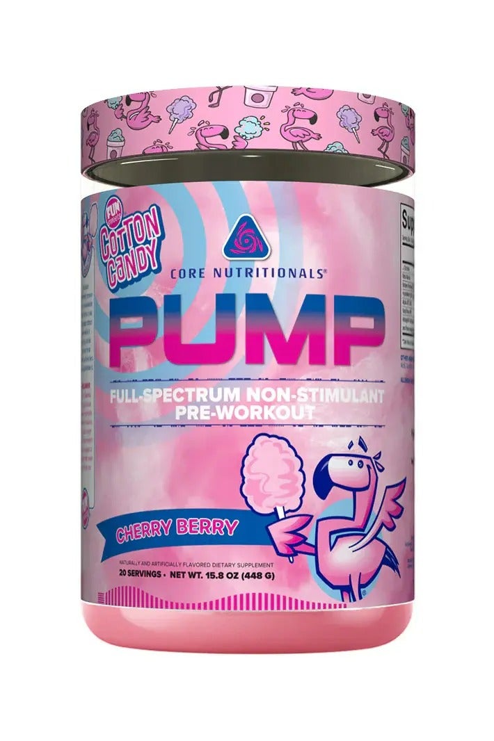 Core nutrition pre work out Pump Cherry Berry Flavour 448g