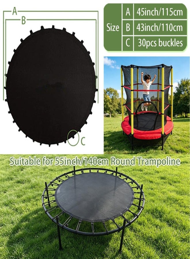 BIWKONI Trampoline Replacement Mat Fits 55 Inch Round Trampoline Frame, Trampoline Accessories Bouncing Cloth, Only Jumping Mat,55 Inch - Image 3