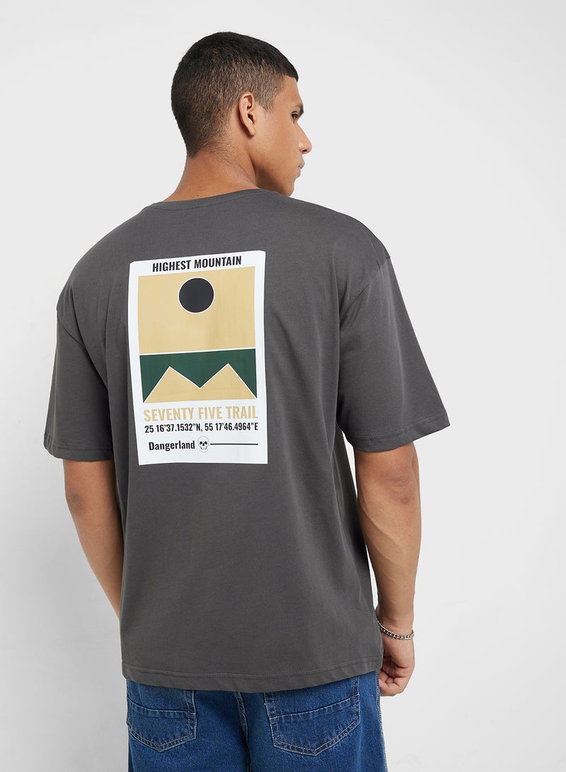 Seventy Five Oversized Graphic T-Shirt - Image 1