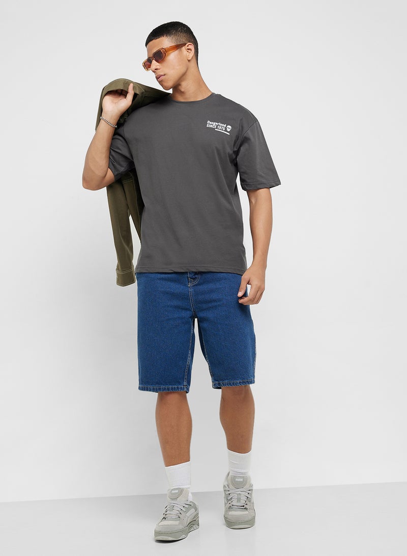 Seventy Five Oversized Graphic T-Shirt - Image 4