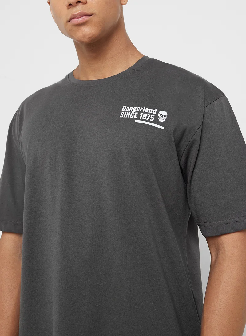 Seventy Five Oversized Graphic T-Shirt
