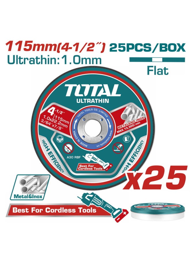 Total 4.5" Biscuit Cylinder Box 25 Pieces