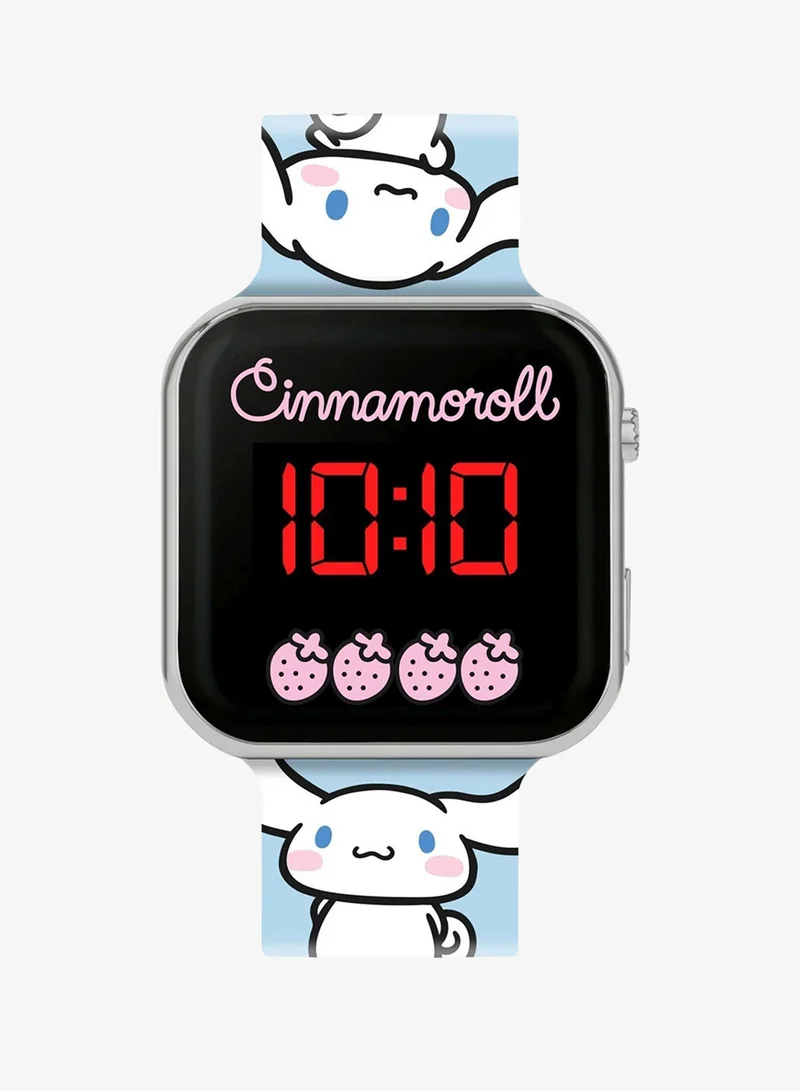 Hello Kitty Cinnamonroll LED Display Watch with Silicone Character Strap for Kids - CIN0001