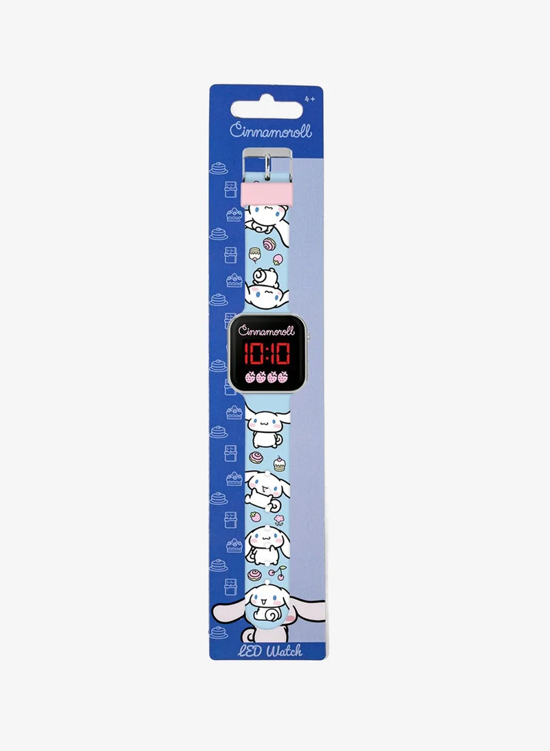 Hello Kitty  Cinnamonroll LED Display Watch with Silicone Character Strap for Kids - CIN0001 for Women | Best Price UAE