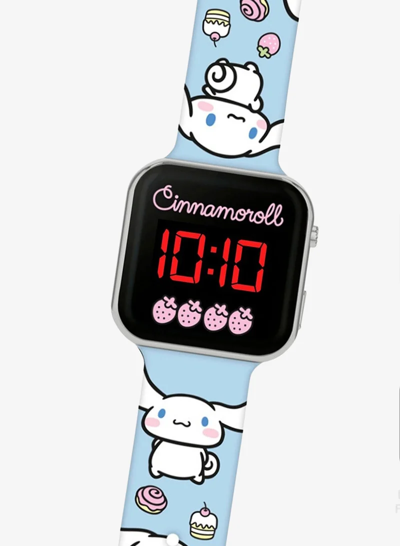 Hello Kitty Cinnamonroll LED Display Watch with Silicone Character Strap for Kids - CIN0001