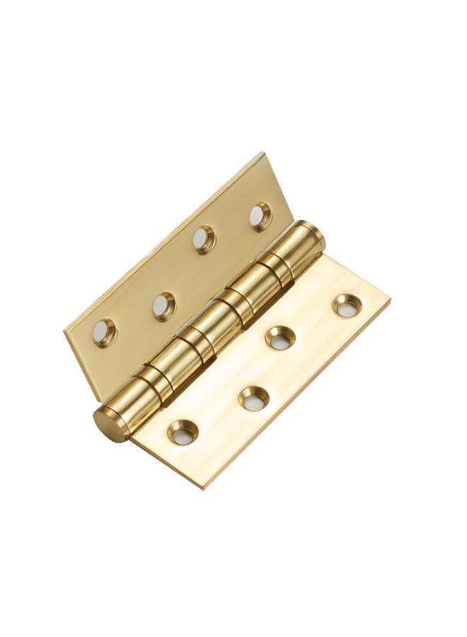 Butterfly Hinges – Heavy Duty Stainless Steel, 102x76x3 mm , Coated, Anti-Corrosion, Smooth Operation, 5-Year Warranty – Ideal for Doors, Cabinets, Furniture – (Gold Plated)