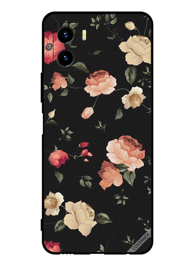 Covernex Protective Case Cover For vivo Y15s Colorful Lotus  - Image 1