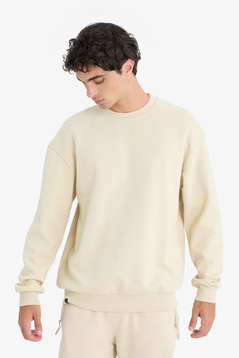 DeFacto Boxy Fit Long Sleeve Sweatshirt - Image 3