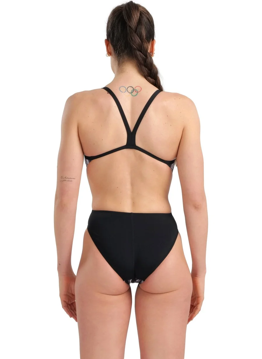 أرينا Women's Swimming Trunks Women's Swimsuit Challenge Back Marbled 005562550