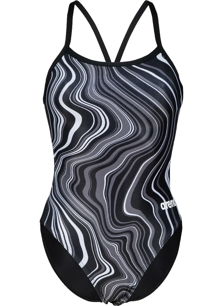 أرينا Women's Swimming Trunks Women's Swimsuit Challenge Back Marbled 005562550