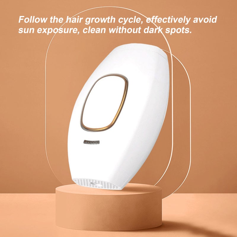 IPL Hair Removal Device: Rose Gold, 5 Adjustable Intensity Levels, Safe Painless Full Body Treatment - Portable Handheld Hair Removal Device for At-Home Full Body Use - Image 4