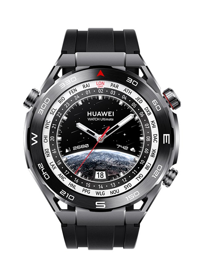 HUAWEI Watch Ultimate, 1.5-inch AMOLED Watch Dial, Zircon-based liquid metal, Nano-tech Ceramic Bezel Black - Image 1