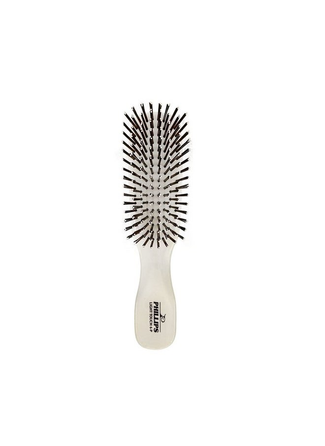 Phillips Brush Light Touch Brush 6P Hair Brush (Purse Size)  - Image 1