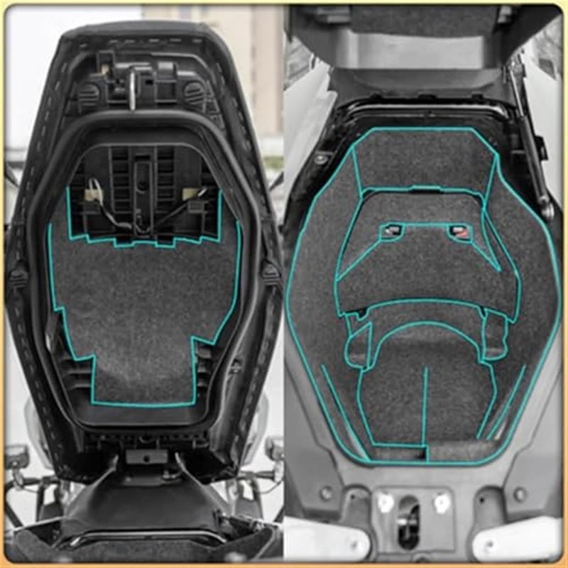 Yurefax Motorcycle Rear Trunk Cargo Liner Protector - Image 3