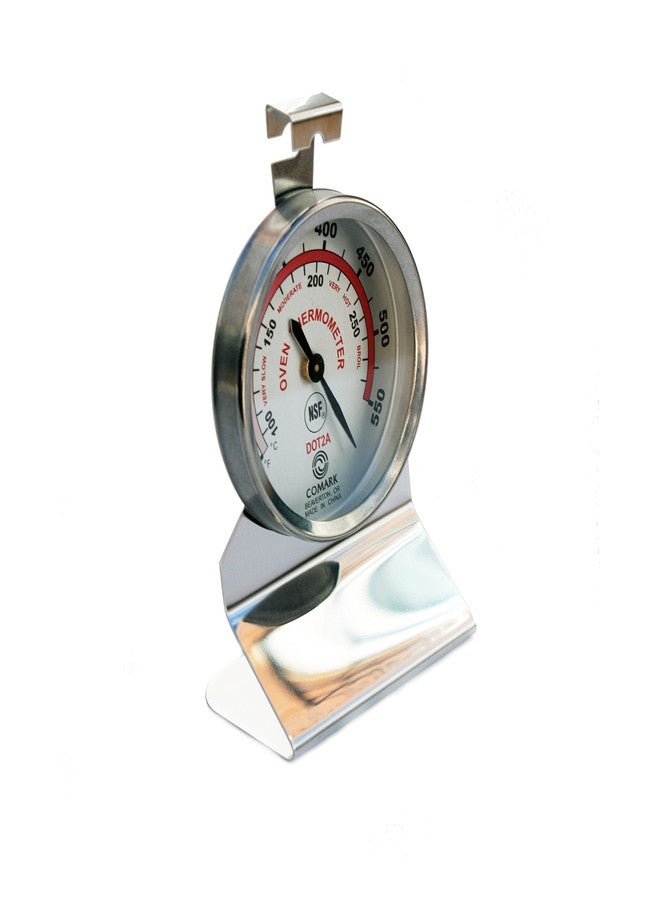 كومارك مقياس حرارة فرن Comark DOT2AK ذو قرص من الفولاذ المقاوم للصدأ، فضي اللون - Image 2