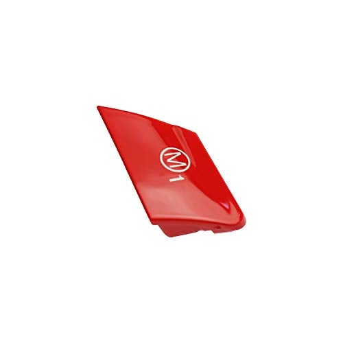 DKMUS M1 M2 buttons for BMW Steering Wheel Mode M3 M4 M5 M6 X5M X6M F80 F82 F83 F10 F15 F16 F21 F30 F32 F33 F36 F06 F12 (Red with Start Button) - Image 3