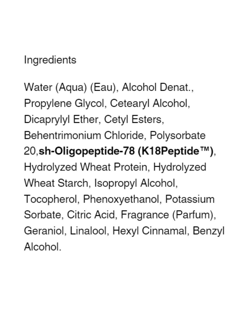K1 Leave-In Repair Mask 50ml - Image 3