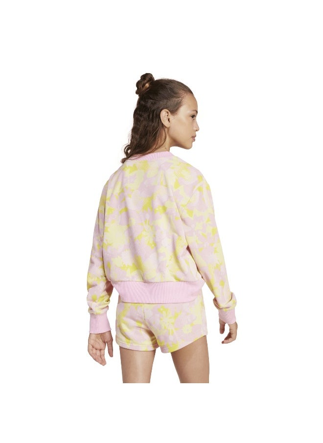 Adidas adidas season essentials flower women sweatshirt  - Image 3