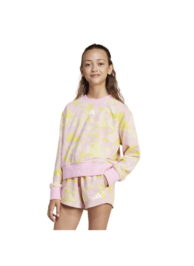 Adidas adidas season essentials flower women sweatshirt  - Image 2