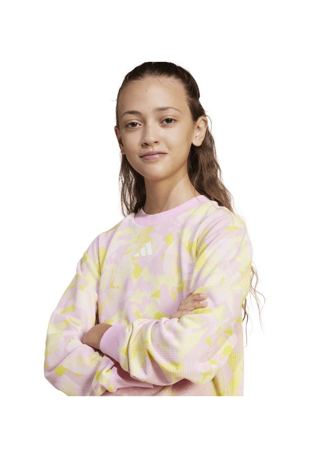 Adidas adidas season essentials flower women sweatshirt  - Image 5